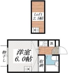 カーサ鵠沼の物件間取画像